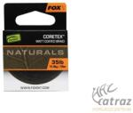 FOX Naturals Coretex 20 méter 35 lb Matt Coated Braid - Fox Félmerev Bevonatos Előkezsinór (CAC817)