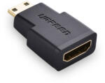 UGREEN 20101 HDMI mini - HDMI adapter (fekete) (20101) - mi-one
