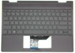 HP Spectre x360 13-AE000, 13T-AE000 gyári új lila-fekete orozsz háttér-világításos billentyűzet modul (942040-251)