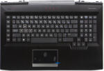 HP Omen 17T-AN100, 17-AN102X, AN-105TX, gyári új kanadai fekete-fehér háttér-világításos billentyűzet modul touchpaddal (150W, kis Center-Pin nyílás) (L14994-DB1)