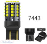  T20 W21-5w Led Autó égő , Izzó Smd Led 7443 - autotuninghaus - 3 890 Ft