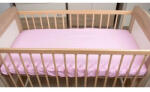  Baby pamut gumis lepedő 60x120cm(Rózsaszín)
