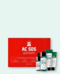 Some By Mi Savas arcápoló készlet problémás bőrre Aha-Bha-Pha 30 Days Miracle Ac S. O. S Kit - 30 ml, 10 ml, 20 g, 30 ml