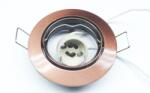 V-TAC 779 beépíthető billenthető kerek öntvény lámpatest GU10 foglalattal (bronz) (vt 779rd bil br gu10)