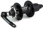 QUANDO KT-MR5R, 24H AERO, FOR DISC, ALL, QR, CASSETTE, 8/9SP, OLD 135mm, PCD 58mm, BLACK MATT (RH0007)
