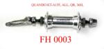QUANDO KT-A15F, 36H, ALLOY, QR - KT-204N, M9*100*108mm, "VELOTEC" LOGO, NATURAL (FH0003)