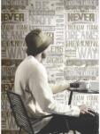 Noordwand Tapet „Friends & Coffee Words and Letters, metalizat și bej 16605 (444835)