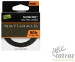 FOX Lead Free Leader Naturals Submerge Leader 10 méter 50 lb - Fox Ólommentes Előtétzsinór (CAC825)
