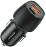 Astrum PRO GO PD20 autós szivar gyorstöltő 1X USB (18W), 1X Type-C (20W) csatlakozóval fekete