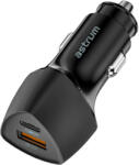 Astrum PRO GO PD40 autós szivar gyorstöltő 1X USB (18W), 1X Type-C (38W) csatlakozóval fekete