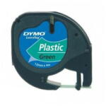 DYMO Consumabil Termic Dymo LetraTag-Band, Plastik 12mm x 4m negru->verde (S0721640)
