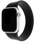 FIXED Elastic Silicone Strap Apple Watch 42/44/45/Ultra 49mm méret L - fekete (FIXESST-434-L-BK)