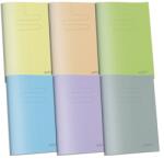 Herlitz PP A5 60lapos sima vegyes színű füzet 400200802 (400200802)