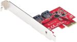 StarTech StarTech. com 2P6G-PCIE-SATA-CARD csatlakozókártya/illesztő Belső (2P6G-PCIE-SATA-CARD) (2P6G-PCIE-SATA-CARD)