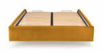 Halmar MODULO ágy 160, mustár Monolith 48 - smartbutor