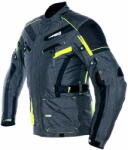  Cappa Racing CHARADE férfi szürke/fluo textil motoros dzseki M