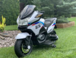 AMR TOYS Motocicleta electrica pentru copii XMX609 white, 12V7ah (XMX609 WHITE)