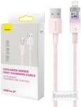 Baseus Fast Charging cable USB-A to Lightning Explorer Series 2m, 2.4A (pink) (31849) - pcone