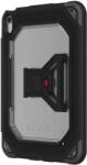 Griffin Survivor All Terrain Case - защита от най-висок клас за iPad Air 5 (2022), iPad Air 4 (2020) (черен-прозрачен)