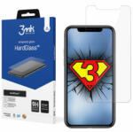 3mk Folie De Protectie Ecran 3MK HardGlass pentru Apple iPhone 11 Pro Max Sticla securizata Full Glue (fol/Iph11PM/3MK/HardGls/bl)