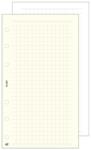 SATURNUS Gyűrűs kalendárium betét SATURNUS S327 négyzethálós jegyzetlap sárga lapos - rovidaruhaz