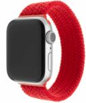 FIXED Elastic Nylon Strap Apple Watch 42/44/45/Ultra 49mm méret XS - piros (FIXENST-434-XS-RD)