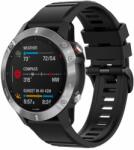 FIXED Silicone Strap Garmin QuickFit 22 mm - fekete (FIXSST-QF22MM-BK)