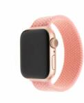 FIXED Elastic Nylon Strap Apple Watch 42/44/45/Ultra 49mm méret XS - rózsaszín (FIXENST-434-XS-PI)