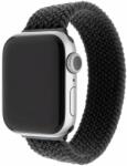 FIXED Elastic Nylon Strap Apple Watch 38/40/41mm méret XL - fekete (FIXENST-436-XL-BK)
