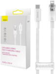 Baseus Fast Charging USB-C to Lightning Explorer Series 1m, 20W (white) (31852)
