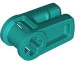 LEGO® 49283c39 - LEGO sötét türkiz technic csatlakozó cső és tengely 90° elforgatva (49283c39)