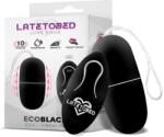 LATETOBED Ecoblack Vibrating Egg with Remote Control Black