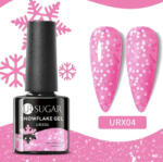  UR Sugar Snowlfake/Hópehely Gél lakk Urx04 Pink (urx04)