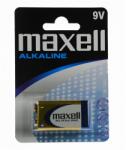 VEZ Maxell Elem - Alkáli elem, (6LR61), 9V (no mercury) (MAX150259) - smart-otthon