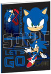 GIM Sonic a sündisznó Go B/5 vonalas füzet 40 lapos GIM33481400
