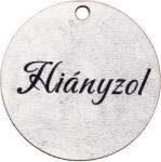  5db. "Hiányzol" feliratos dekor fa tábla 5cm (GV03-407)