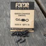 Forge Tackle Forge Quick Change Swivel Size 8