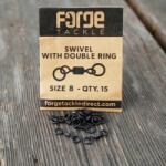 Forge Tackle Forge Swivel With Double Ring Forgó