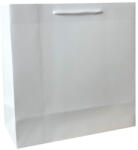 Paper Craft SET 10 pungi de cadou uni PATRATE ALBE