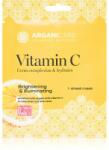 Arganicare Vitamin C Sheet Mask Masca de celule cu efect lucios cu vitamina C 1 buc Masca de fata
