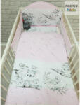  Pihe-Tex Ágynemű Pamut 3 részes 90x140 40x50cm Koala rózsaszín 656/R - babycenter-online