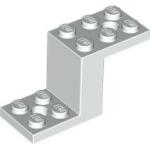 LEGO® 76766c1 - LEGO fehér lépcsős kocka 5 x 2 x 2 1/3 méretű (76766c1)