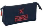 MUNICH Penar triplu Munich Flash Bleumarin 22 x 12 x 3 cm Penar