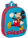 Mickey Mouse Clubhouse Ghiozdan Mickey Mouse Clubhouse 3D 27 x 33 x 10 cm Roșu Albastru