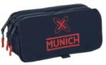 MUNICH Penar triplu Munich Flash 21, 5 x 10 x 8 cm Bleumarin Penar