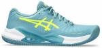 Asics Pantofi dame "Asics Gel-Challenger 14 Clay - gris blue/safety yellow