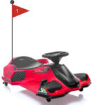 Hollicy Masinuta-Kart electric pentru copii 5-11 ani, Rider Drift 360, 180W, 24V, culoare Rosie