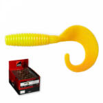 DAM Twister DAM Grup Curl Tail 5.5cm UV Yellow/Silver