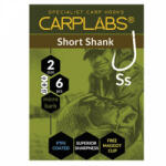 KONGER Carlig Konger Carplabs® Short Shank No. 4 Titanium Grey Ringed 6buc