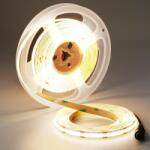  COB LED Szalag Beltéri 12 W 252 LED/M 12 V Meleg Fehér